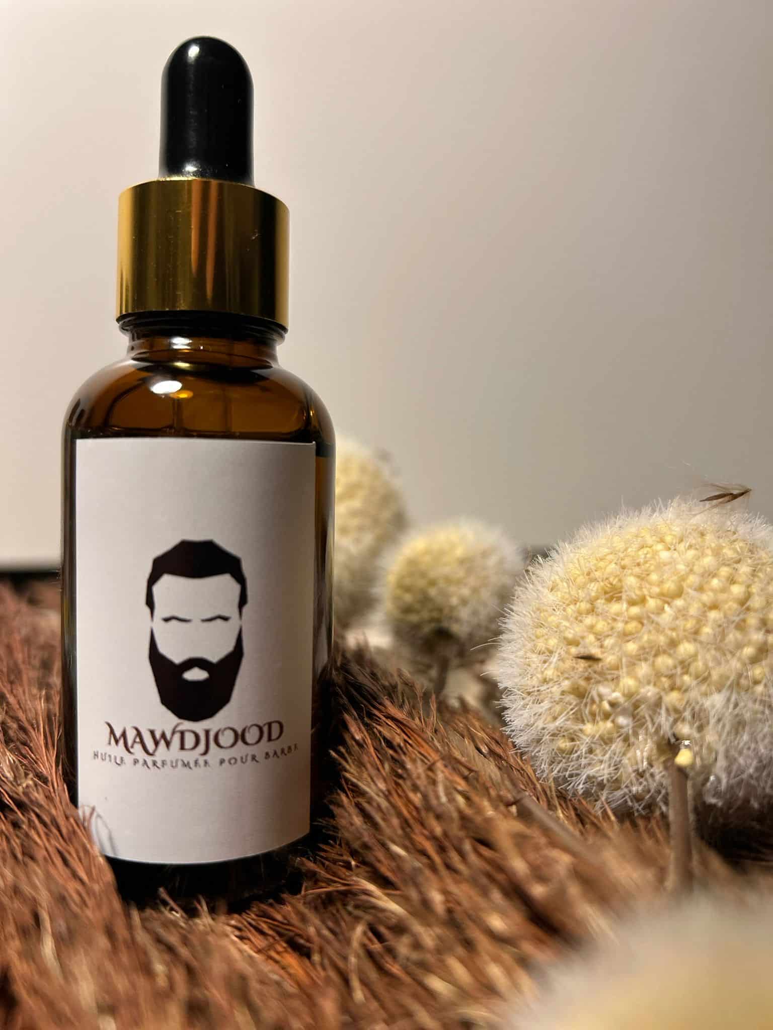 Huile à barbe parfumée