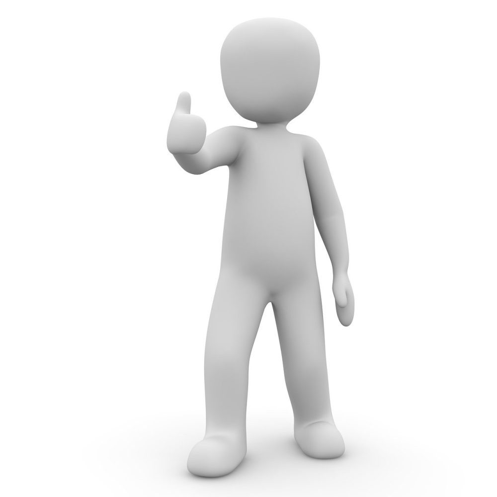 thumbs up, gut, thumb